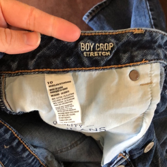 American Eagle Boy Crop Stretch - Picture 3 of 5